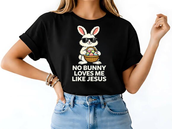 Jesus Loves Me Easter T-Shirt Design