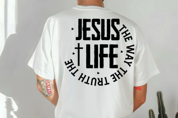 Modern Christian Jesus Shirt Design PNG & T-Shirt Designs